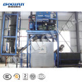 20 Tons cube ice machine with screw ice conveyor